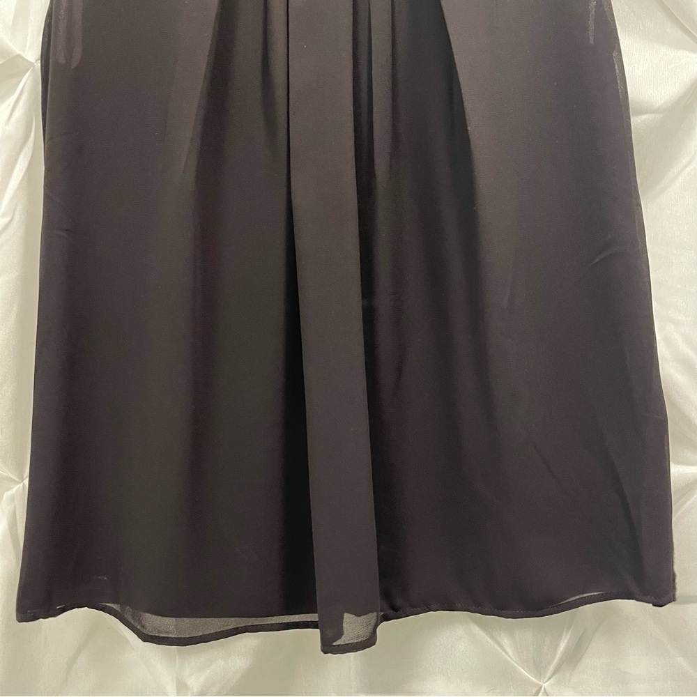 Black sleeveless flowy top size small - Picture 7 of 12